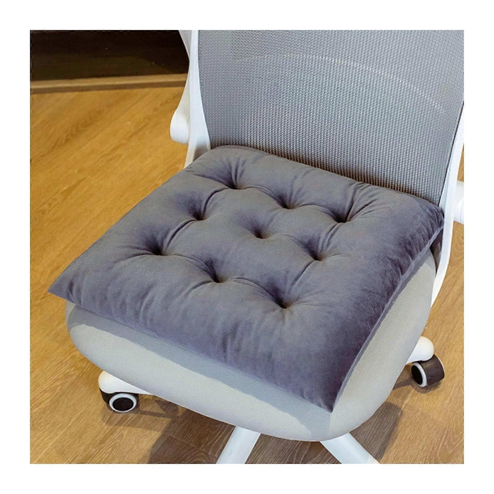 Soft seat cushion for wheelchair and home decoration, round shape, 2 sizes, silkcotton core, polyester cushion.