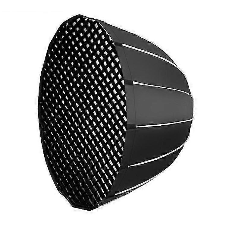 120cm Deep Parabolic Softbox with Grille Quick Release for Bowens Mount Studio Lighting Umbrella