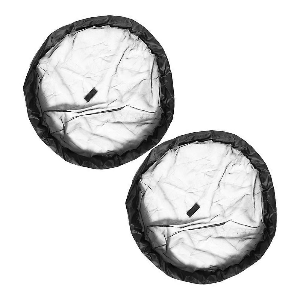Floating Plant Island Maintain Environment for Water Gardens Black Cloth 2Pcs