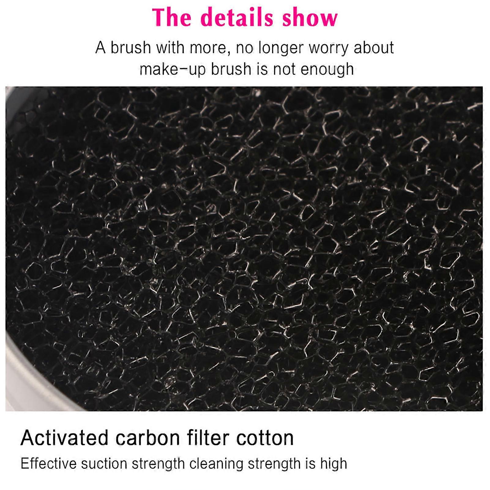 Makeup Brush Cleaner Box 8x3cm Soft Sponge Color Remover Tool