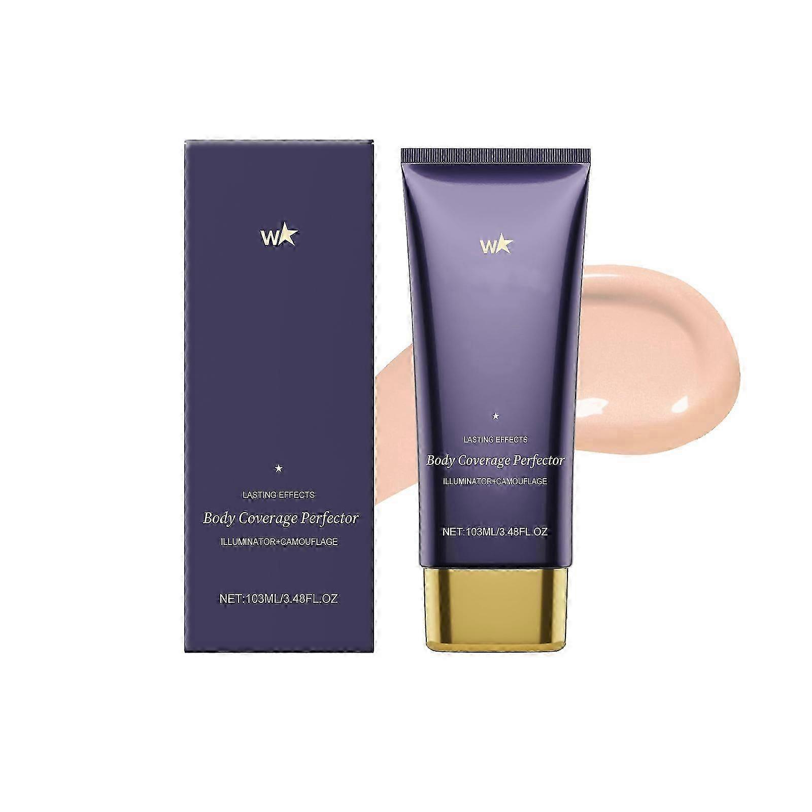 AMZ skin color body concealer care cream, create flawless skin, bare makeup, even skin color, multi-functional cream for face and body