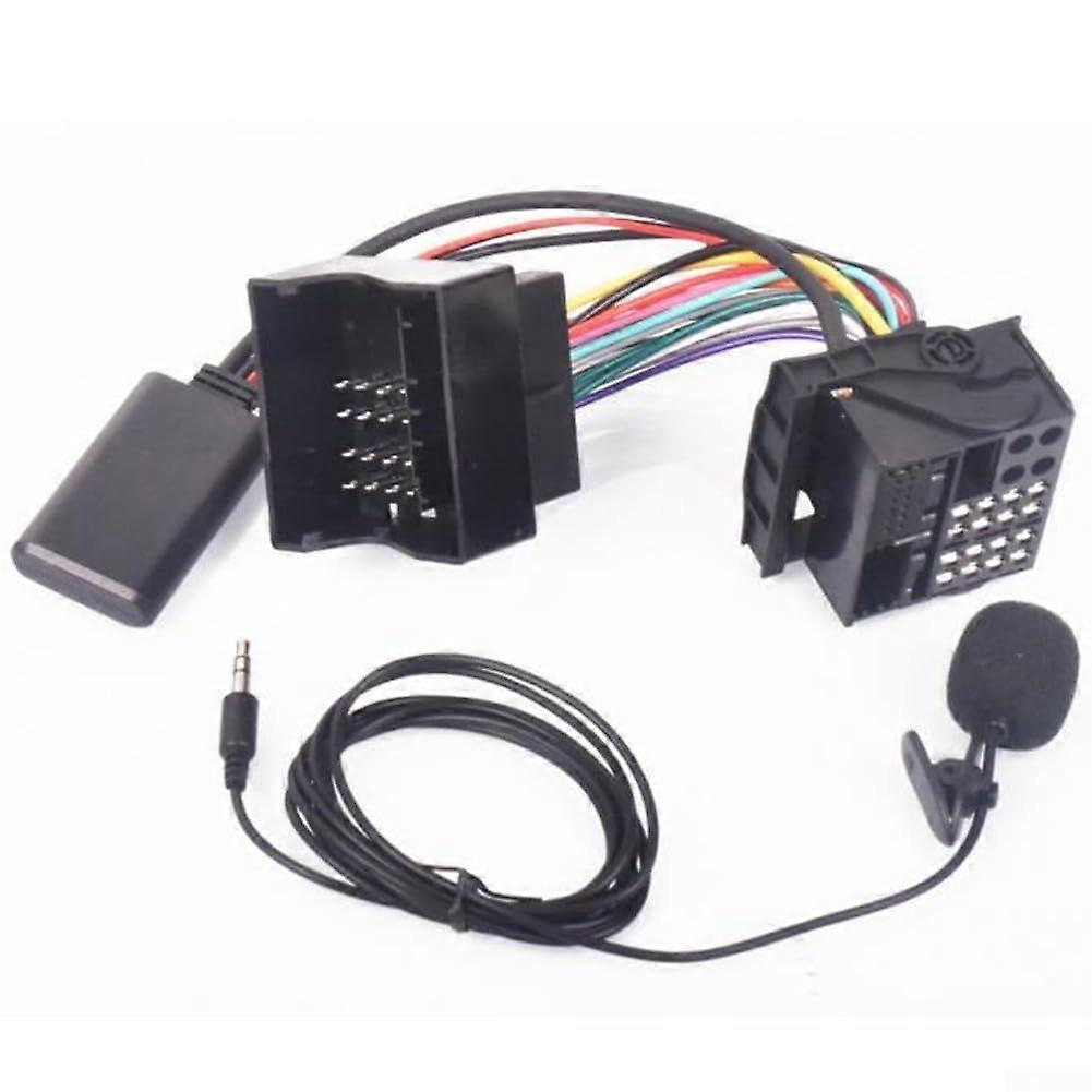 Audio AUX Adapter For Opel With External Microphone CD30 CDC40 CD70 DVD90 Compatible Car Stereo AUX Input