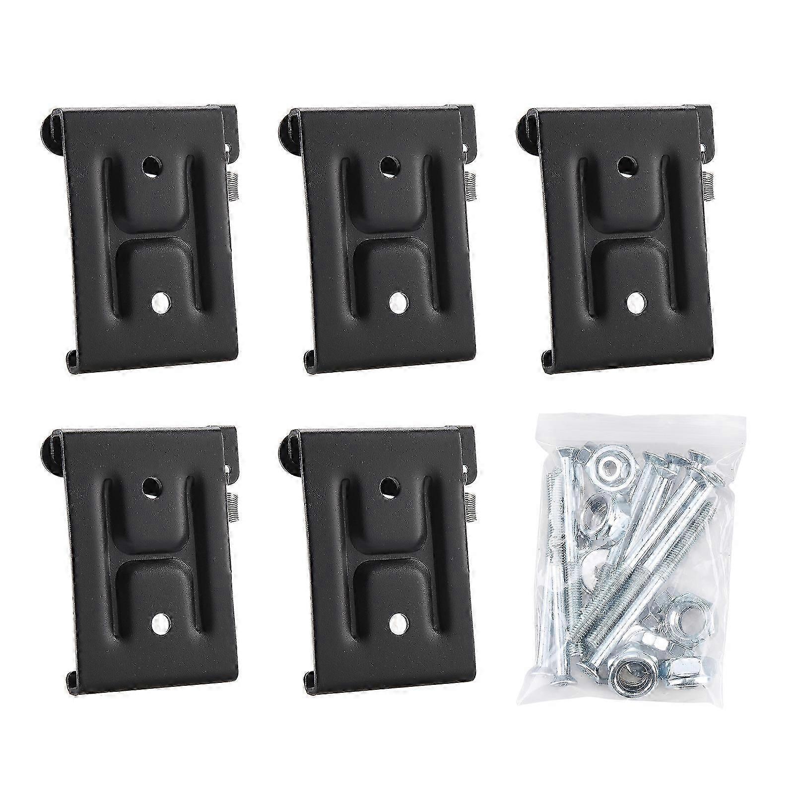 Caster Accessories Metal Caster Mounting Plate Screws Set Easy to Install Durable Caster Attachments