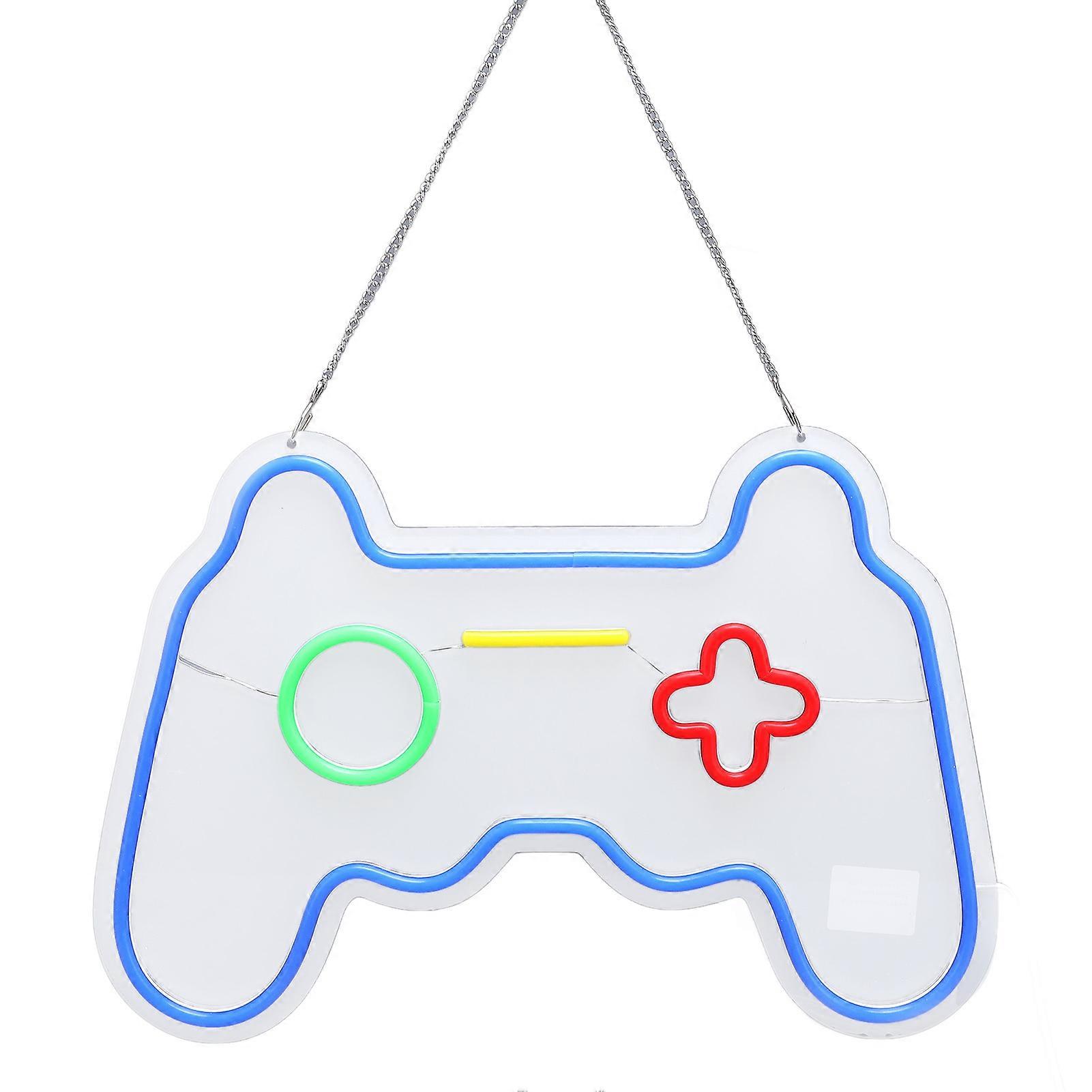 Neon Sign LED USB Powered Dimmable Game Controller 41x28cm