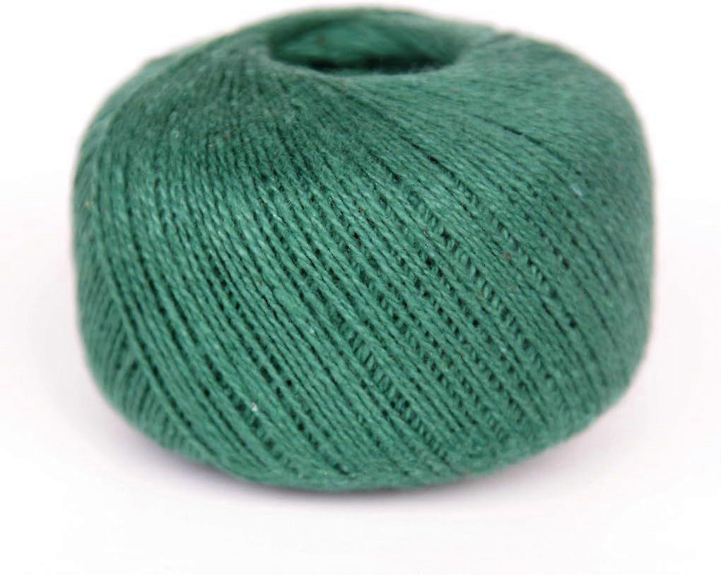 4-ply green cotton rope 2-pack