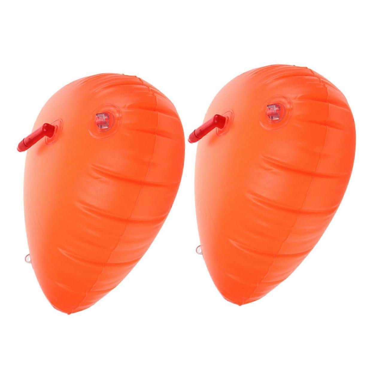 Inflatable Safety Float Bags 2-Pack For Kayaks And Canoes Emergency Flotation Device Enhanced Water Stability