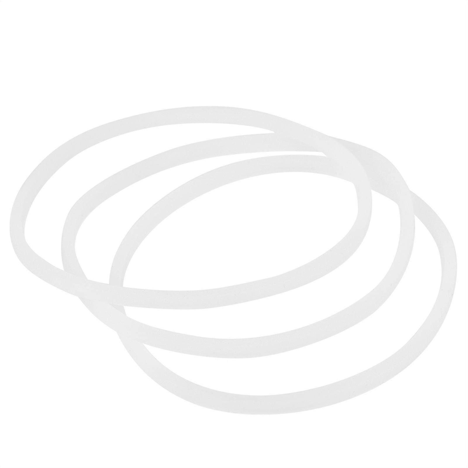 3Pcs New Replacement Gaskets Rubber Seal Ring For Magic Bullet Flat/Cross Blade3pcs