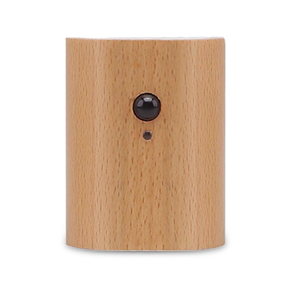 Intelligent Induction Wall Lamp 0.4w Infrared Night Light with Wooden Led 2700k-3000k Sensor Magnetic Bulb Cupboard