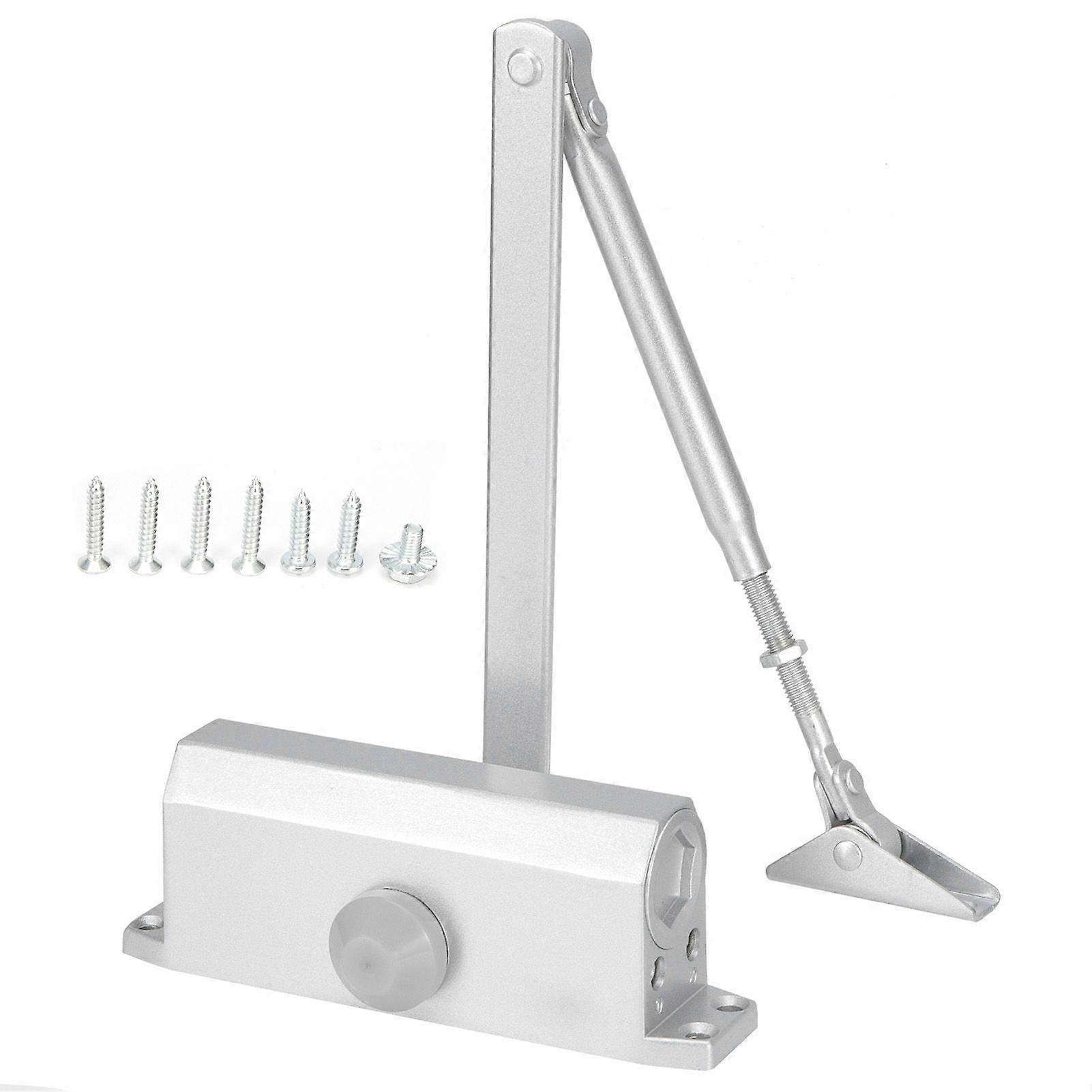 Door Closers Hydraulic Buffer Door Stopper Automatic 180 Degrees Positioning Door Closer65KG Load Bearing