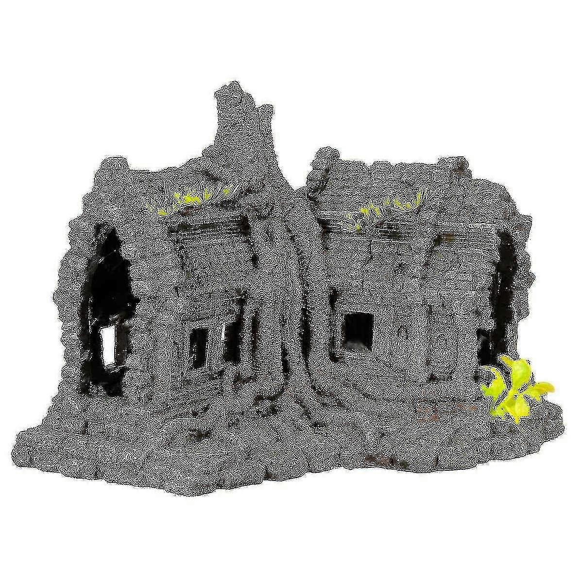 Decor Landscape Home Ornament House Aquarium Fish Tank Hiding