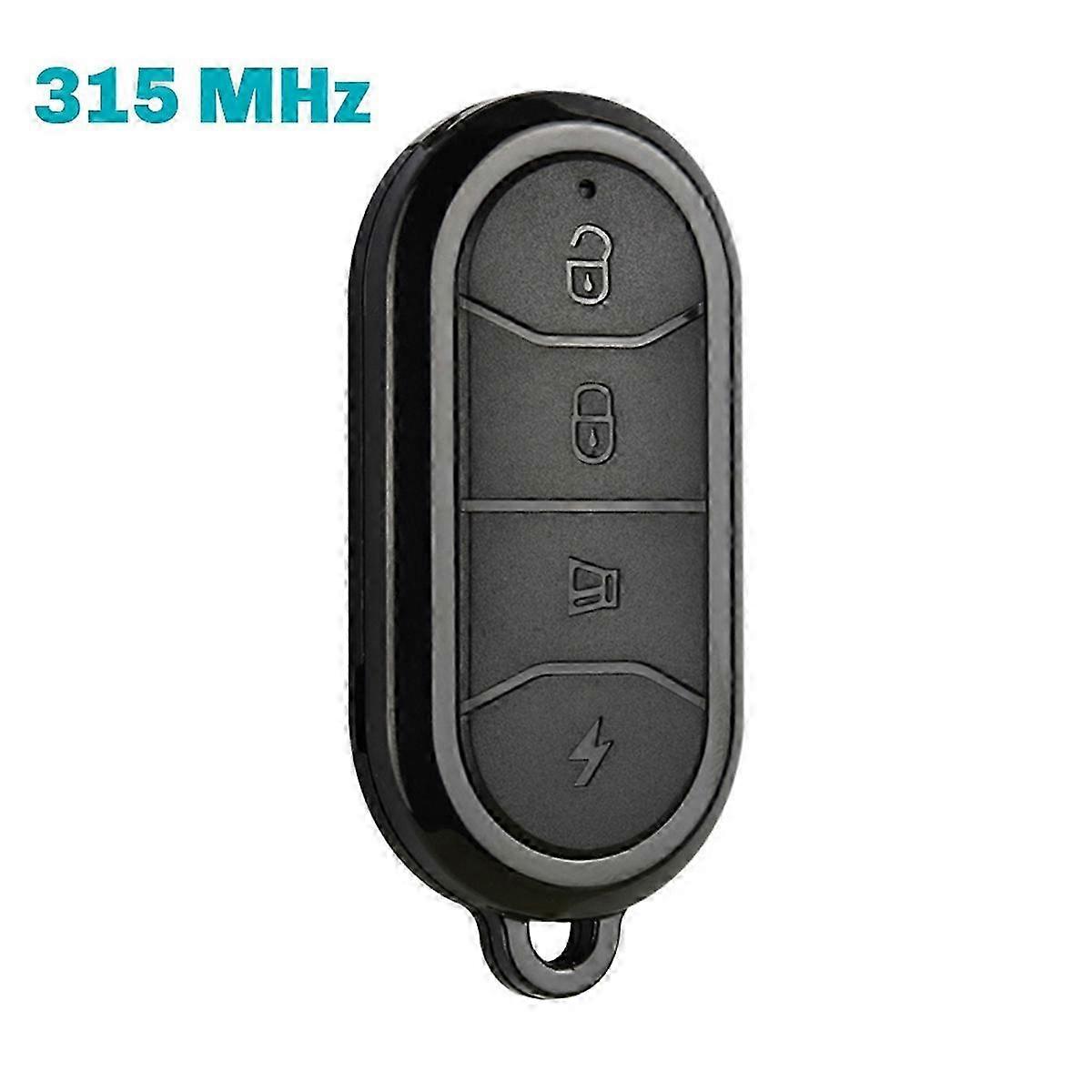 4-Button Key Fob Duplicator for Universal Remote Control, Compatible with Home Garage Door Openers