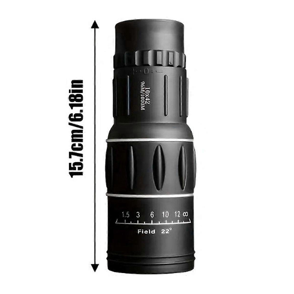 Outdoor High List Binoculars Portable Handheld Monoculars 10x42 Portable Handheld High Magnification Monoculars