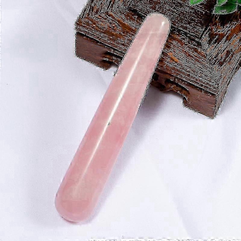 unbrand 1 ensemble naturel rose Rose Quartz Yoni Jade oeufs guérison cristal Massage bâton Pierre Fe