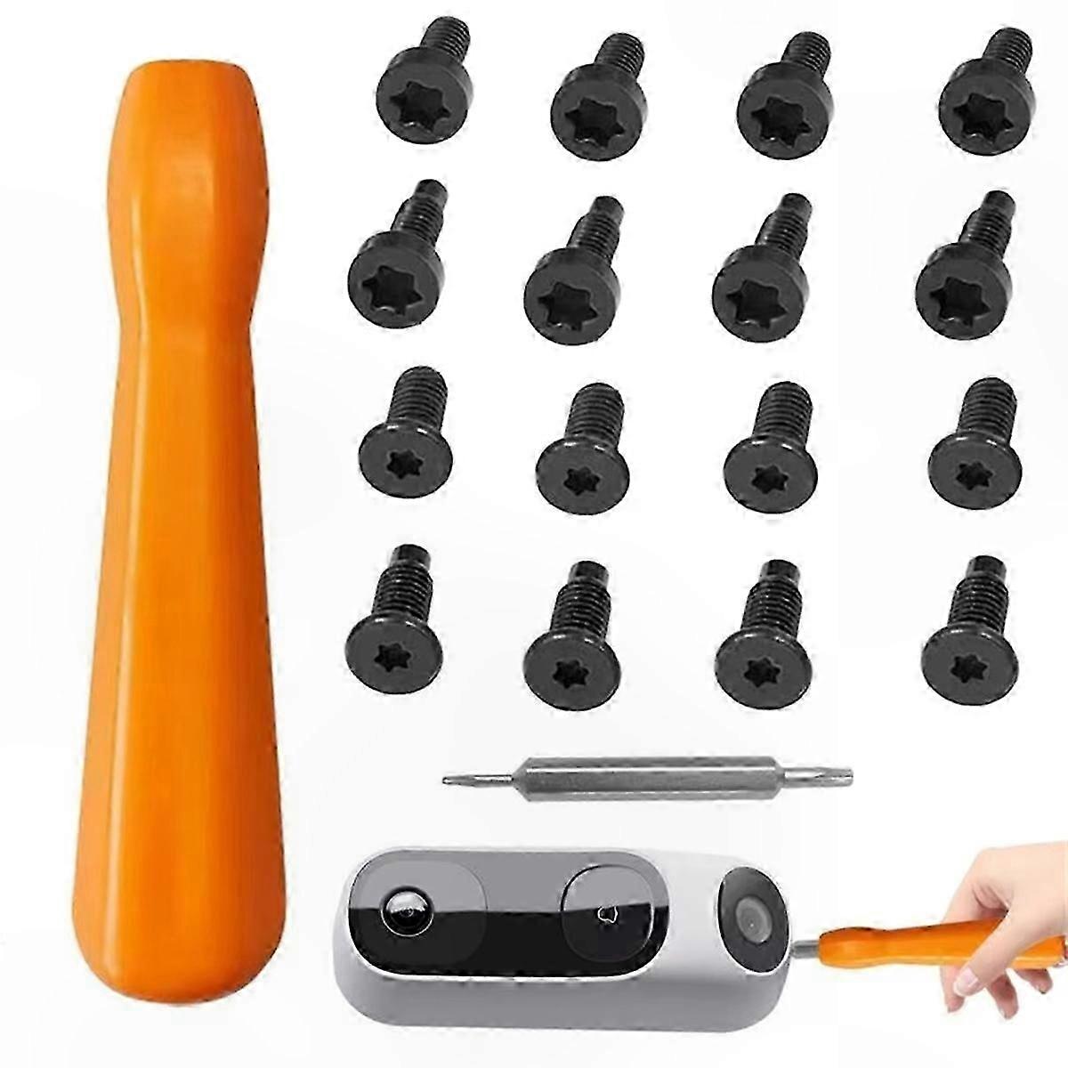 Security Screwdriver for Doorbell Ring Replacement with Disassembly Tool for Video-Compatible Devices