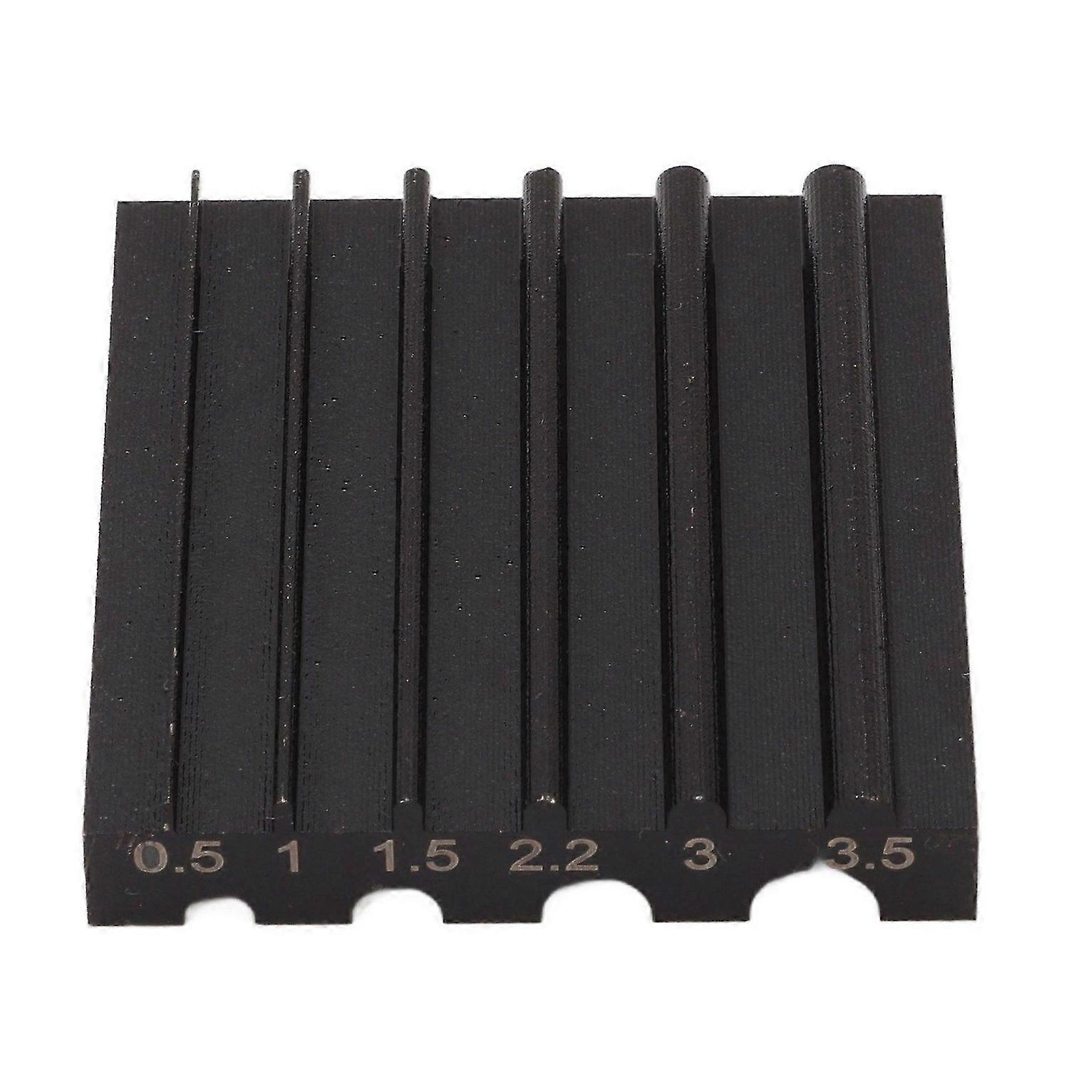 2025 Τελευταίο μοντέλο Edge Skiving Grinding Tool DIY Steel Material 6mm Πλάτος 6mm