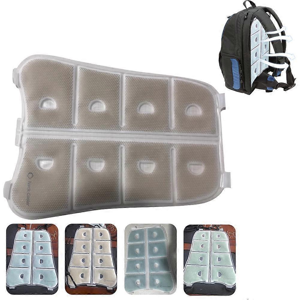 الصيف المادي التبريد الثلج وسادة حقيبة ظهر / عربة أطفال بارد الوسادة وحبل قابل للتعديل