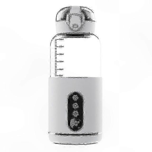 Portable Rechargeable Water Warmer with Precise Temperature Control for Formula and Milk, 300ml Compact Design for Travel Use