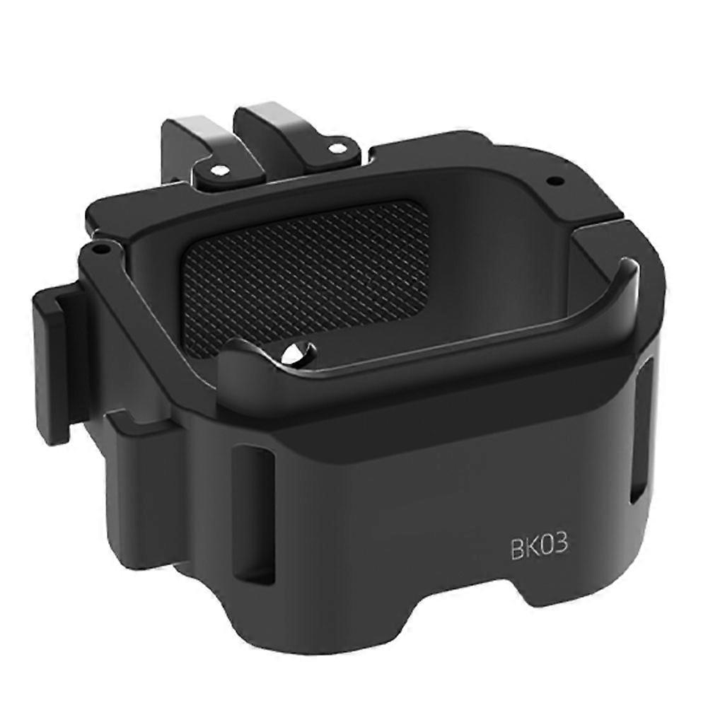 Quick Release Adapter Mount for DJI Pocket 3 Cat Ear Tabletop Bicycle Windshield Adapters for DJI Pocket 3 Black