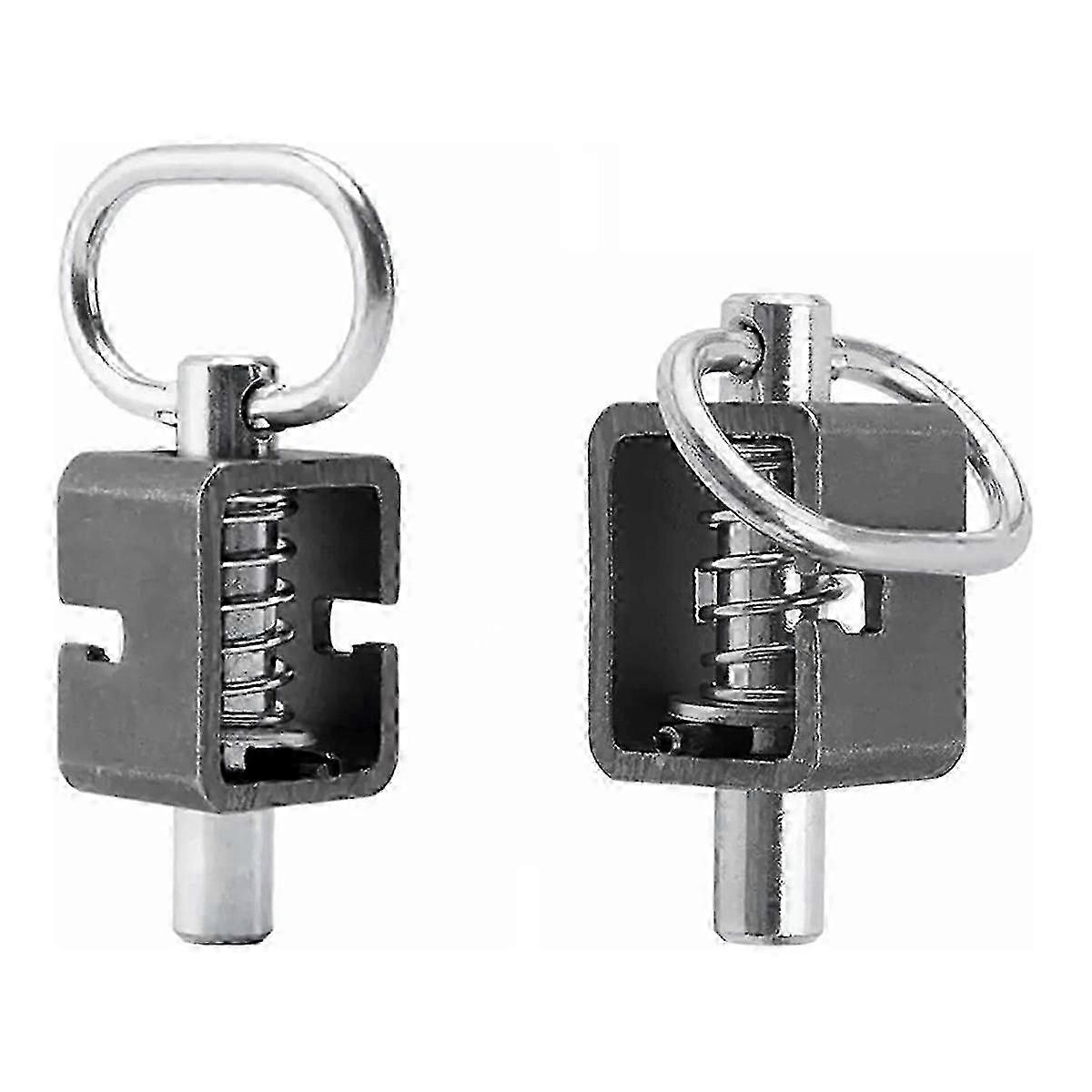 Trailer Gate Latch, Weld on 5/8inch Spring Latch Assembly 2 Pack