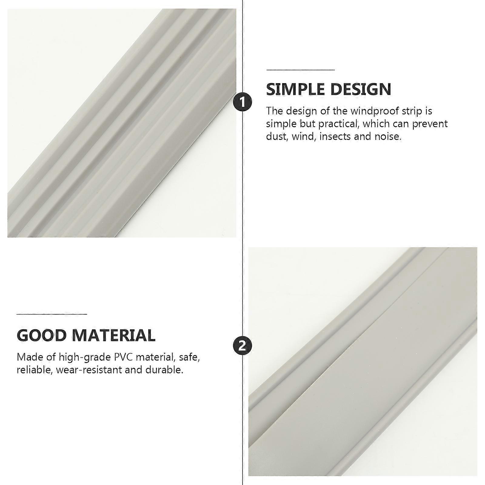 Draft Stopper PVC Windproof Strip for Door Convenient Draft Stopper