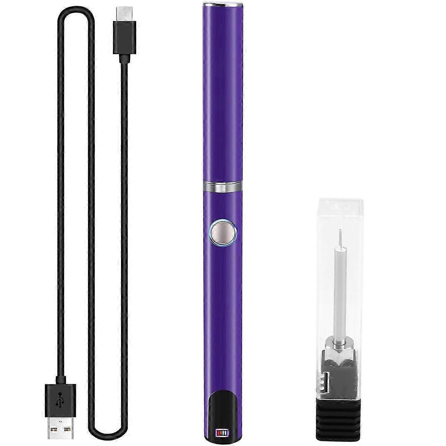 Adjustable 510 Thread Mini Soldering Iron Kit USB Soldering Iron D