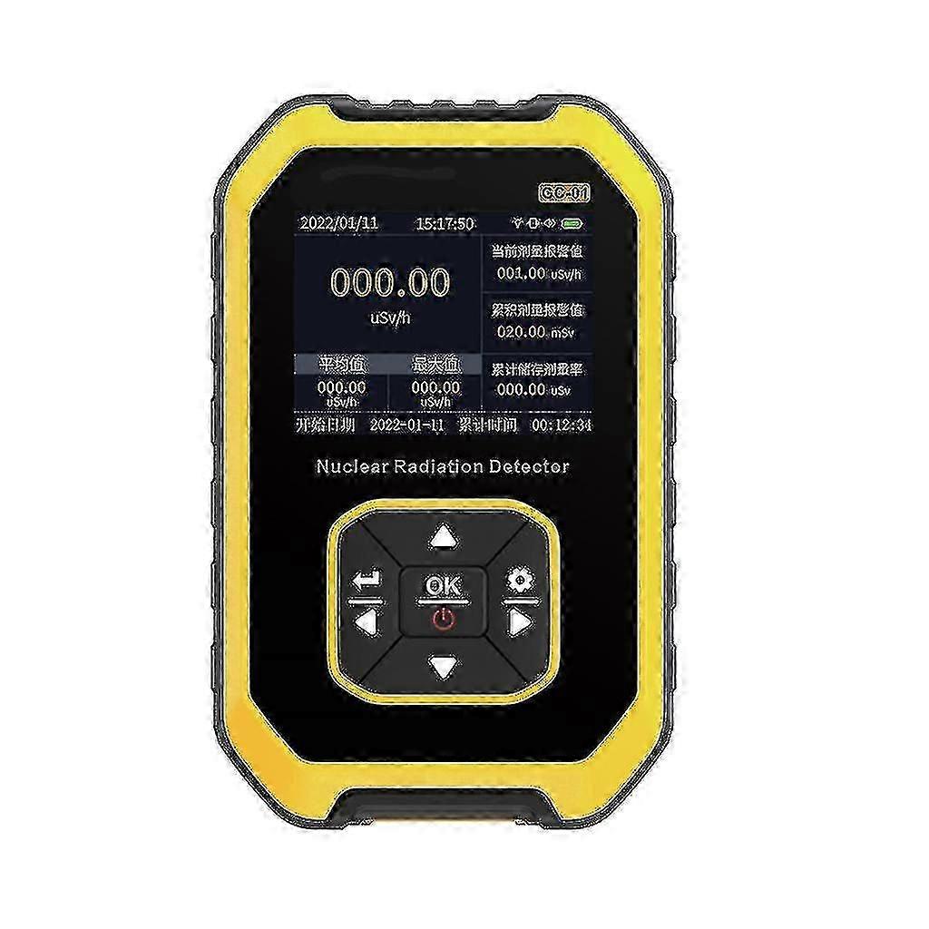 Electromagnetic Nuclear Radiation Detector Geiger Counter Real Time Monitoring