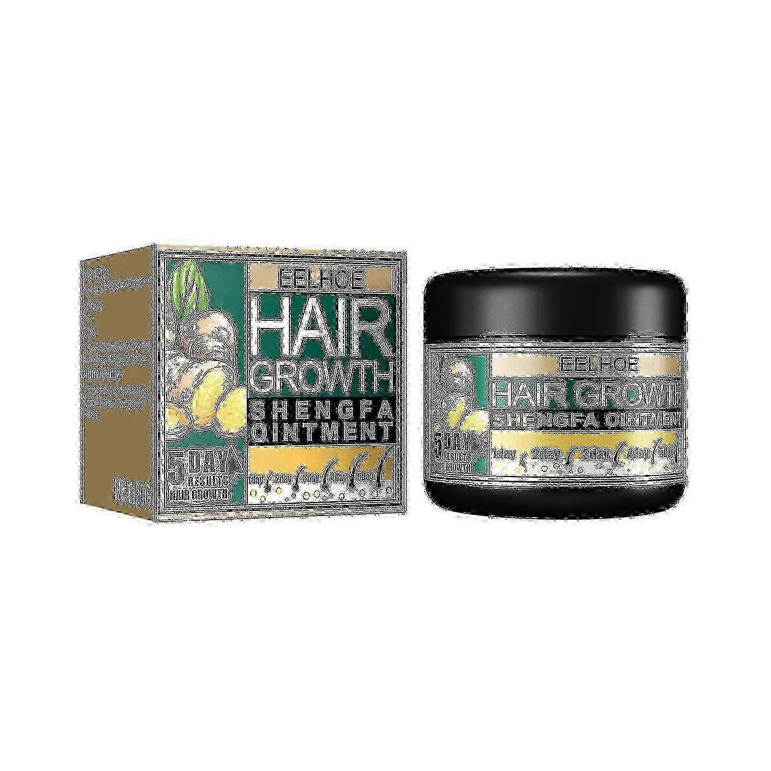 Eelhoe of Ginger Hair Balm צמיחת שיער נגד קשקשים גירוד עיסוי קרקפת ממריץ את זקיקי השיער~ A