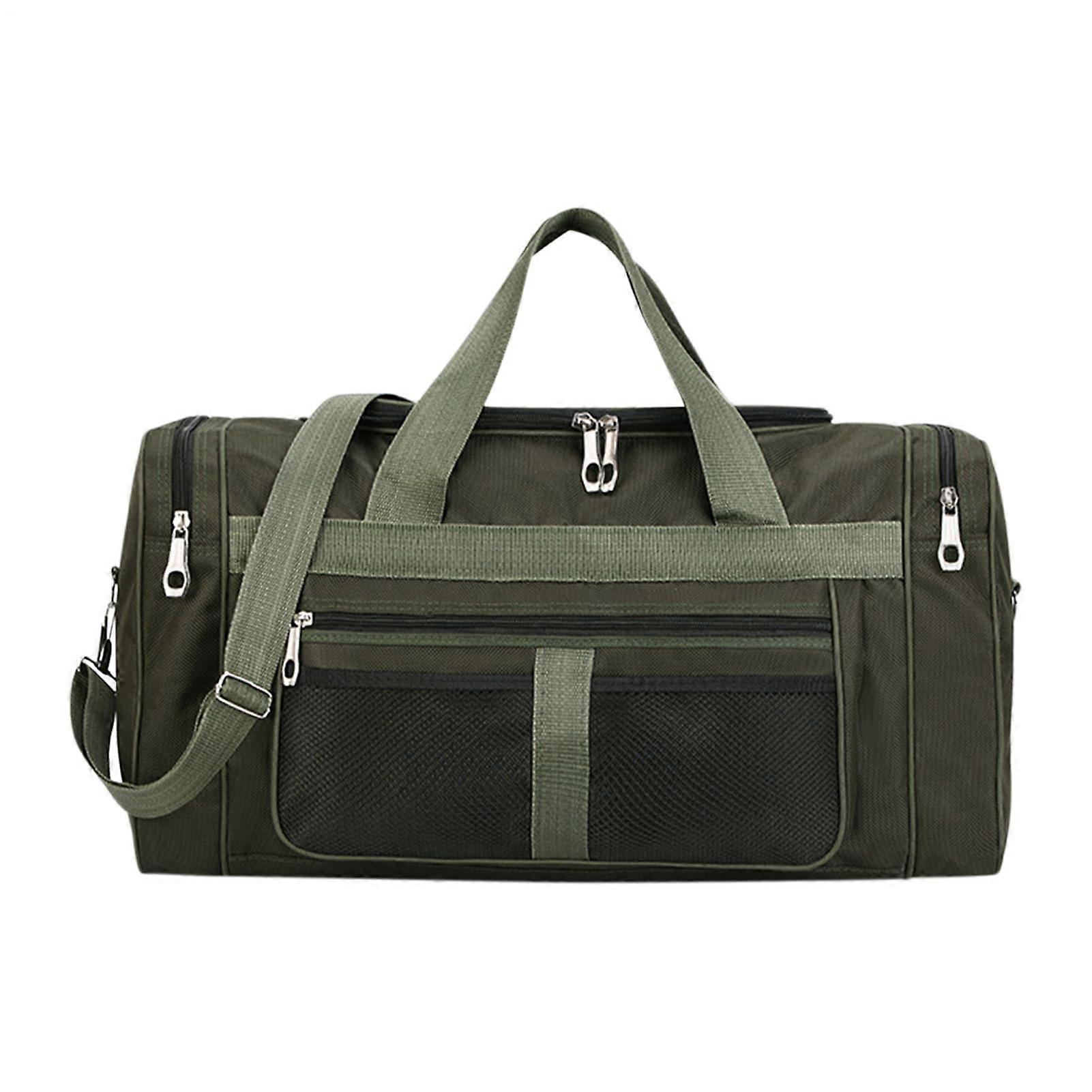 Workout Bag Large Capacity Gym Duffel With Shoe Compartment Dry And Wet Separation Pocket 23.62x12.2x9.45 Inch