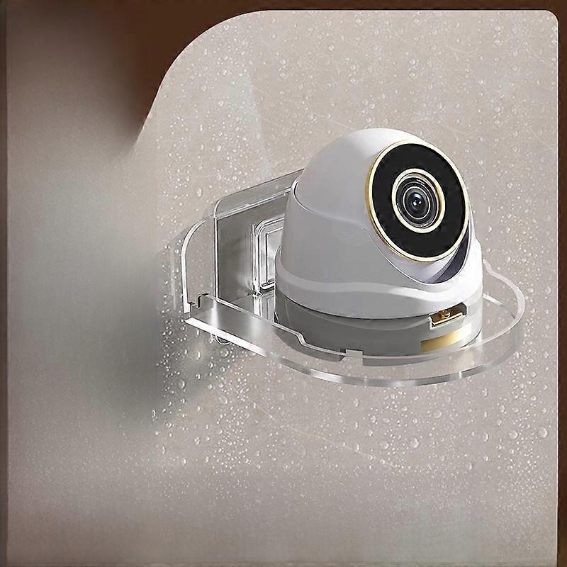 Indoor Wall Mounted Camera Braet No Drilling Required Universal Base for Cameras ABS Material Organizing Stand