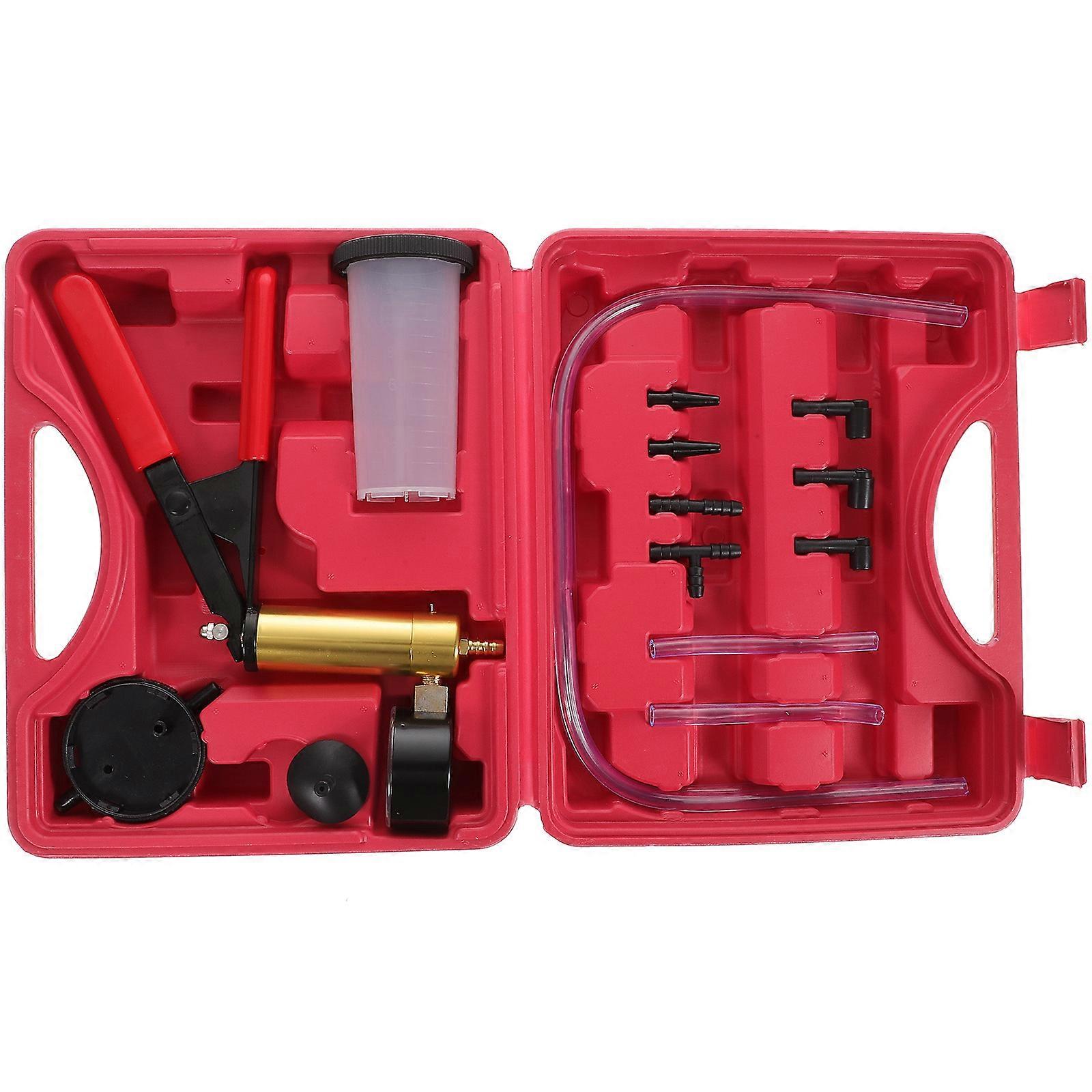 Manual Vacuum Pump for Car Brake Bleeder Kit 1Set Brake Fluid Tool