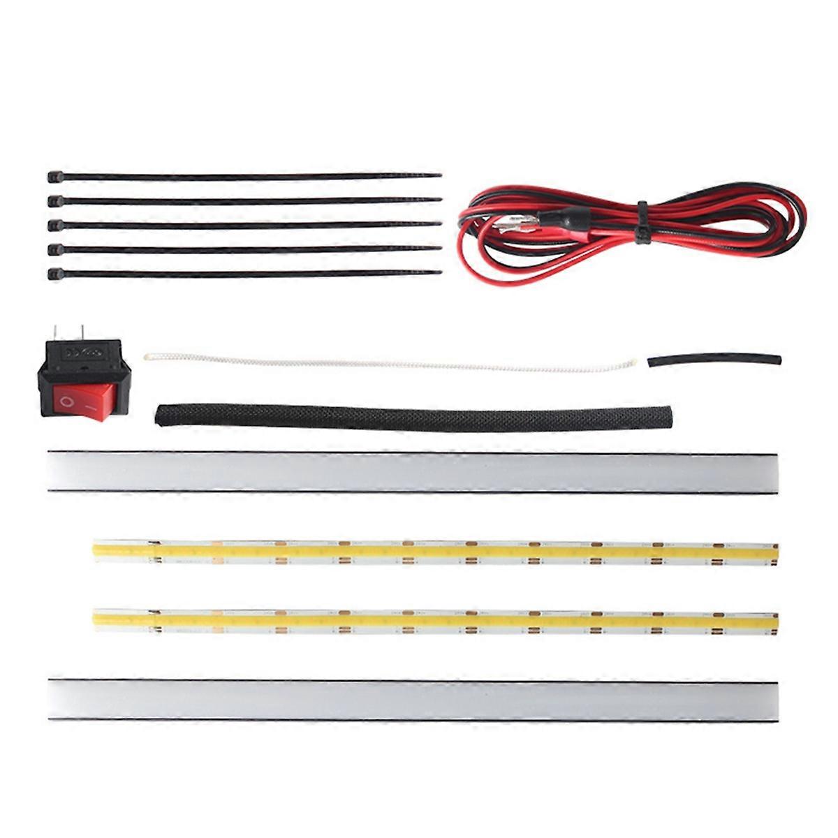 For Prusa MK4 3D Printer Dual LED Light Bar 24V Ultra Bright Kit