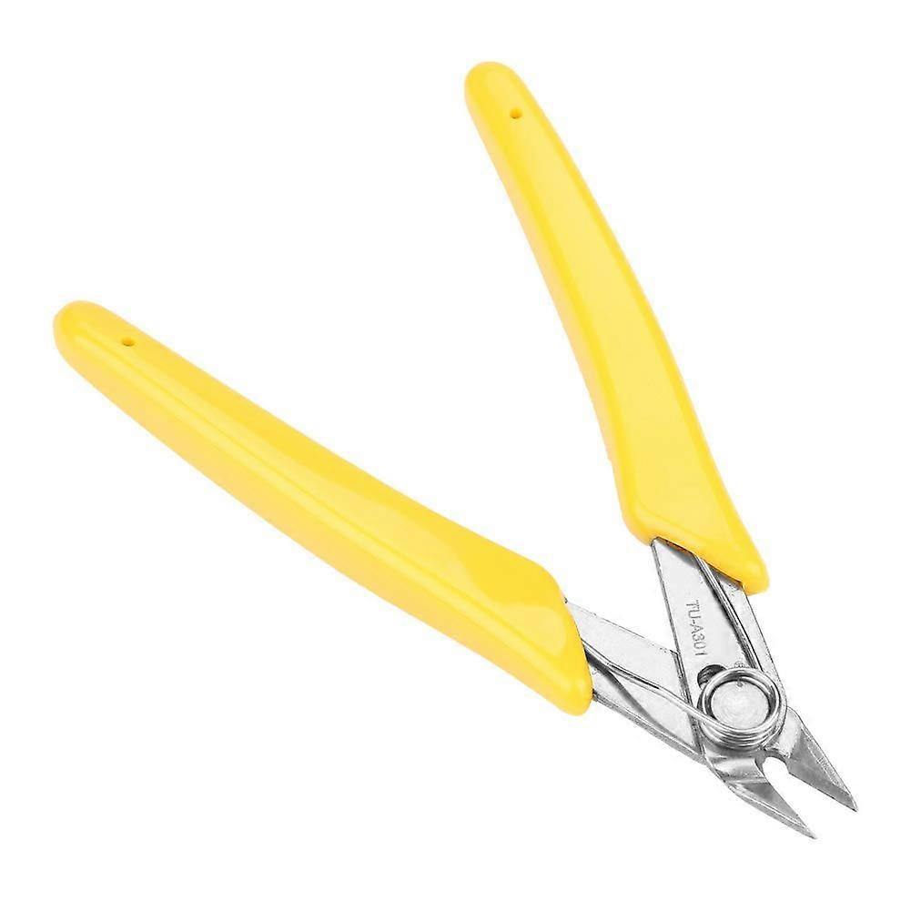 Diagonal Wire Cutter Side Nipper Pliers, Durable Steel, Portable Cable Cutting Tool For DIY And Professional Use
