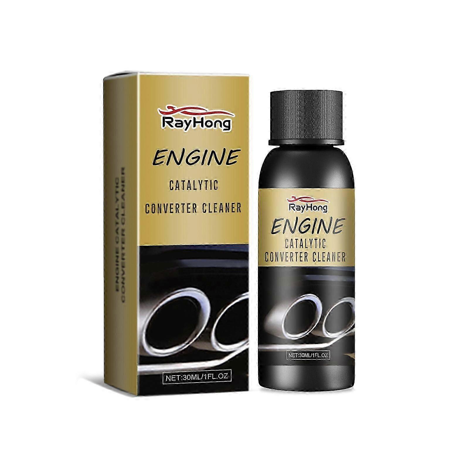 Engine Catalytic Converter Cleaner - Remove Carbon Deposits & Boost Power - 30ml