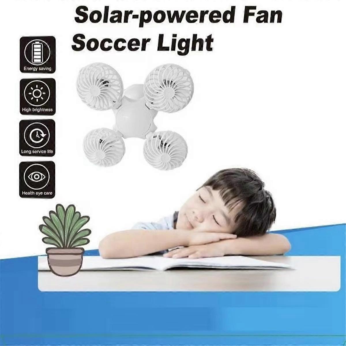Solar Camping Lantern Fan Camping Lantern with Ceiling Fan Portable Ceiling Light Ultra Quiet Solar