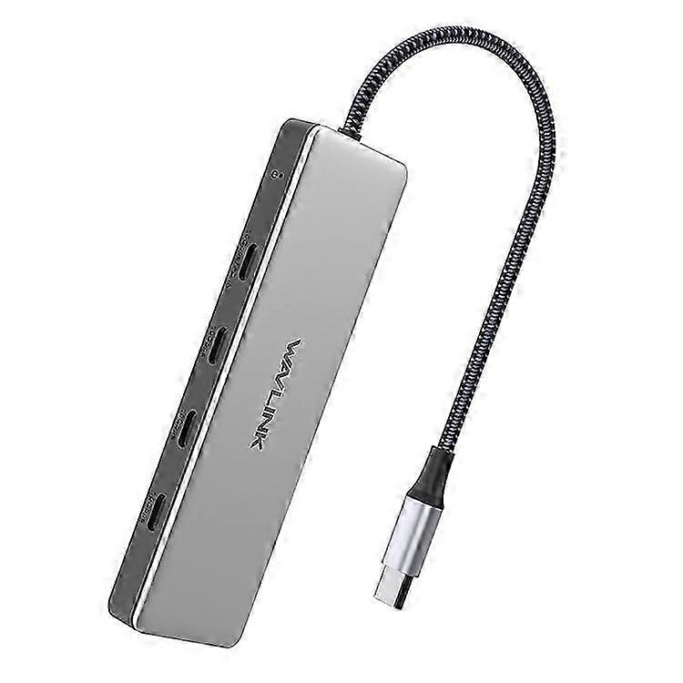 WAVLINK WL-UHP3411 4-in-1 Type-C to 4 USB-C 3.2 Gen2 Ports Adapter 10G Data Transfer Hub
