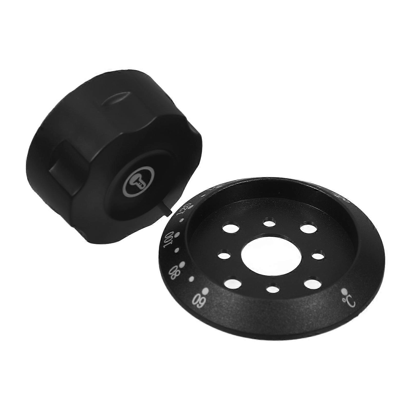 Replacement Oven Stove Knob Protective Function Laundry Room Use Round Plastic Universal Design Homeowners 1Pcs