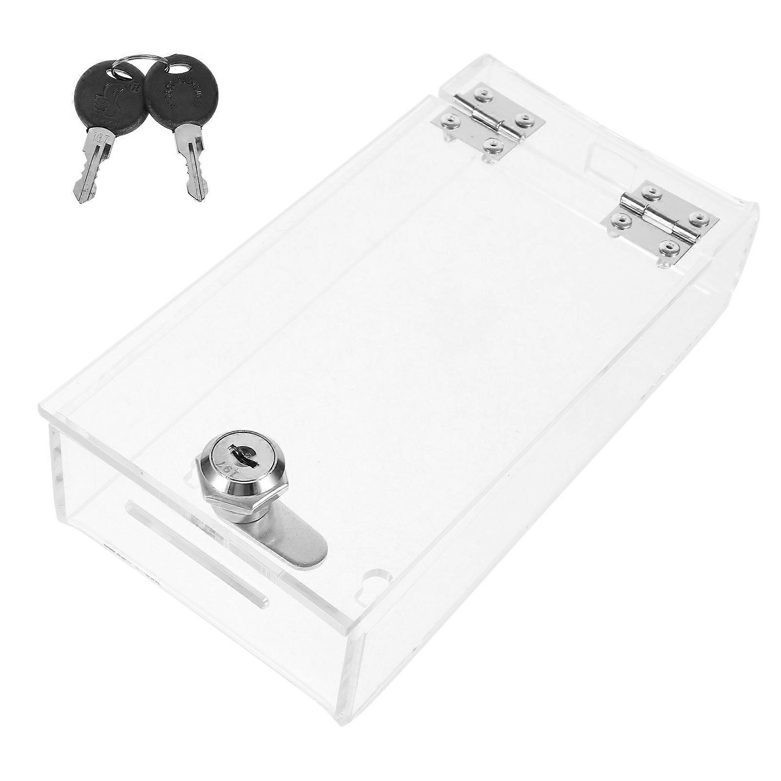 Phone Lock Box Employee Mobile Phone Storage Box with Screw Lock 4Pcs
