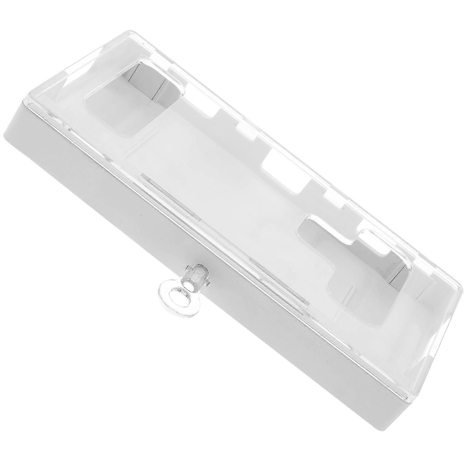 Acrylic Cell Phone Lock Box for Phone Use 4Pcs Lock Box with Two Keys