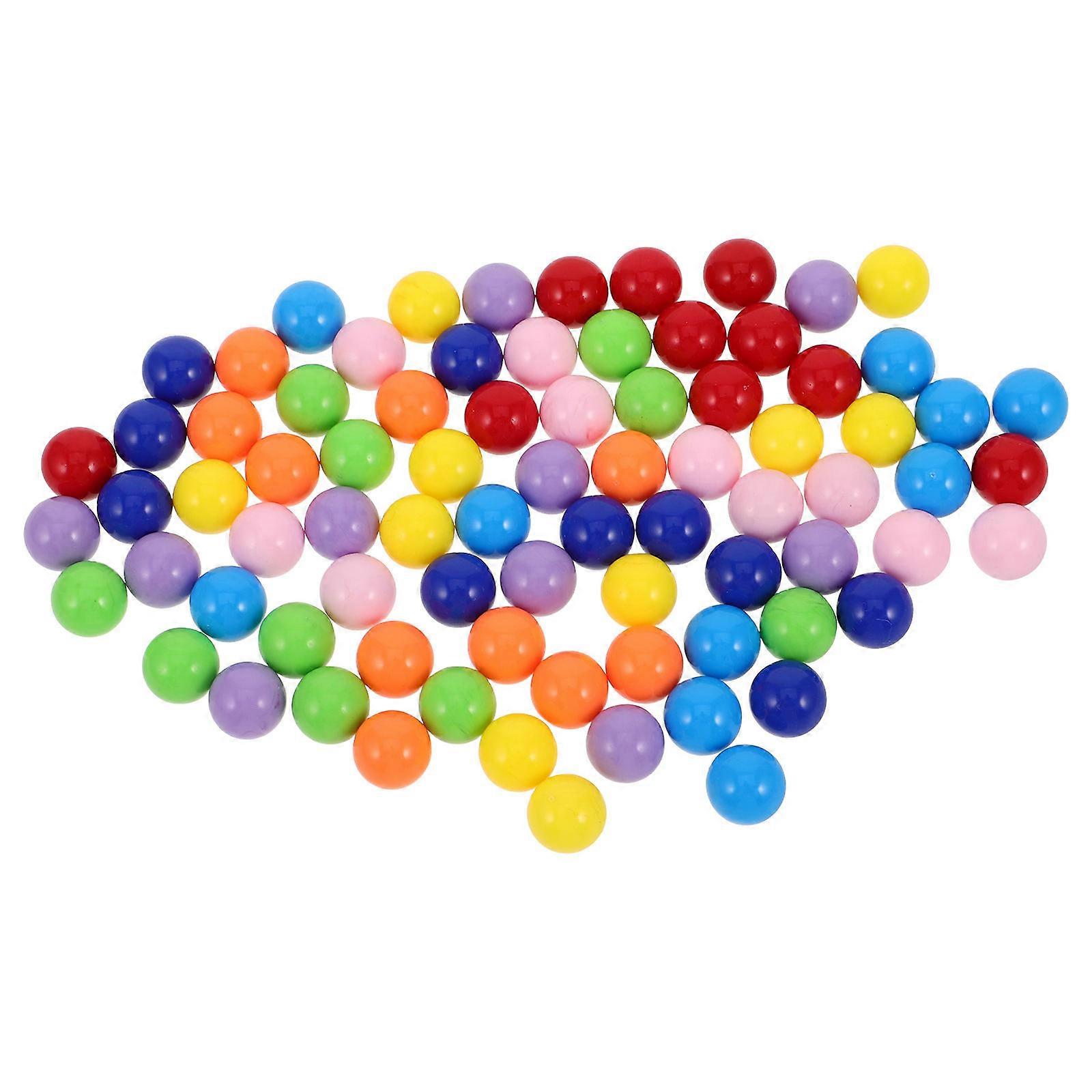 Assorted Color Miniature Plastic Balls 160 Pcs Perfect For Educational Activities Promoting Attention Improvement And Logic Development
