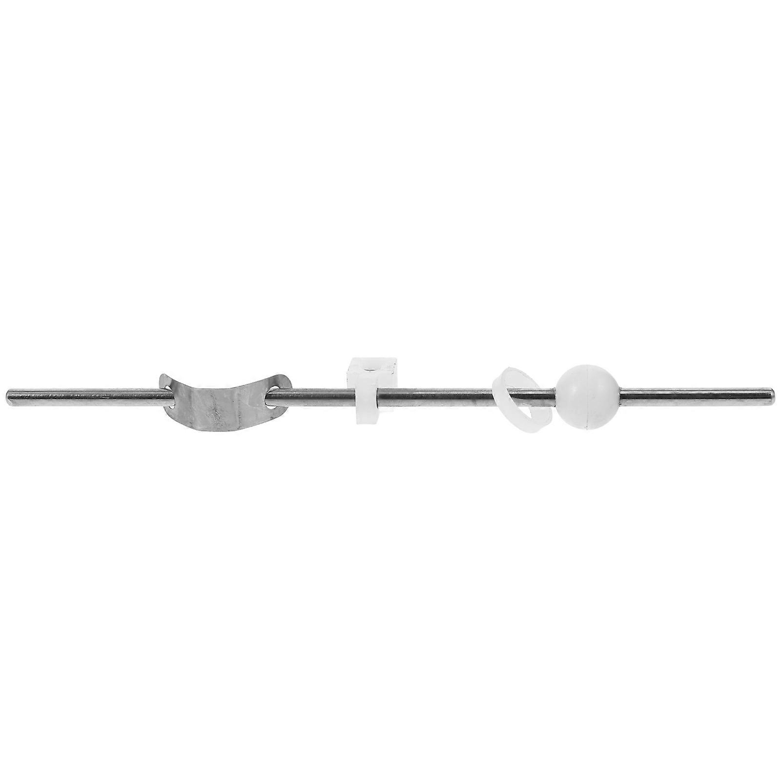 Sink Drain Replacement Part Pivot Rod Use Rod-shaped Silver 20.00X2.50X1.50CM 1Pcs