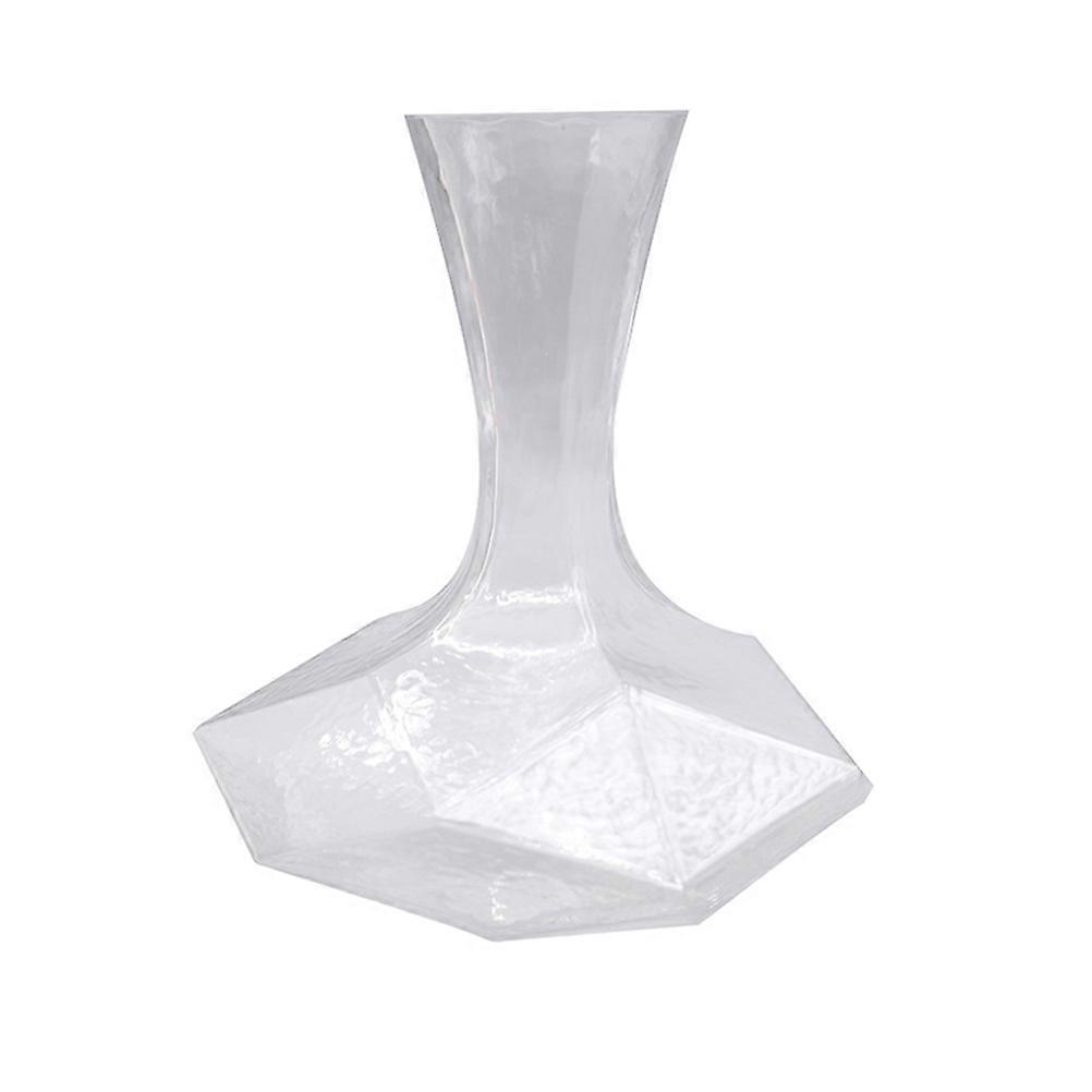 Geometric Wine Decanter for Storage Transparent Glass Handheld Fast Decanter