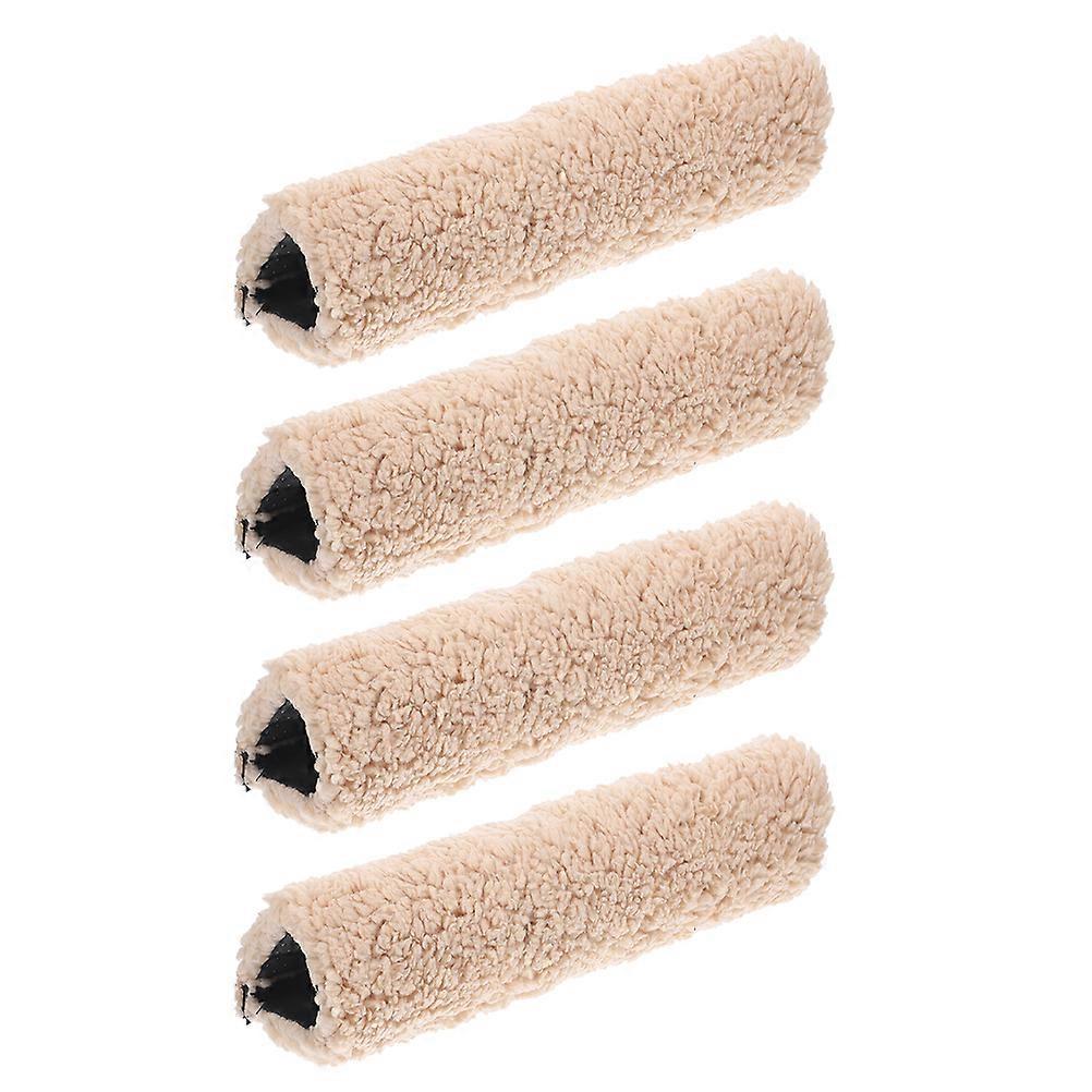 Wheelchair Armrest Pads Beige Soft Armrest Pads for Handicapped 12Pcs Covers