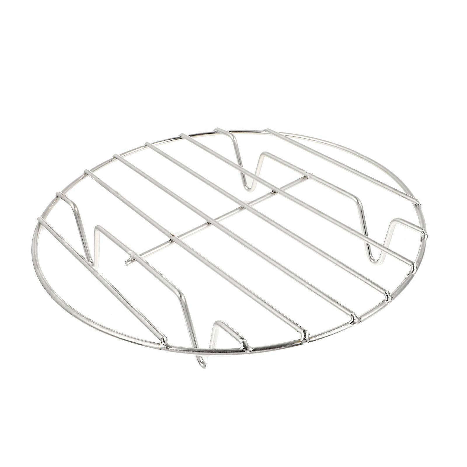 Kitchen Steaming Rack Stainless Steel Steamed Rack for Home 2Pcs