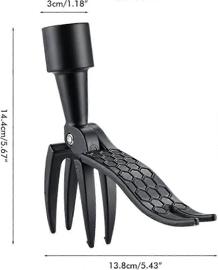 Weeder Tool, Stand Up Manual Weed Puller, Garden Dandelion Removal Tool,Hand Weeder Bend-Proof Rust Proof Weed Puller,Fast and Labor-Saving Puller Wee