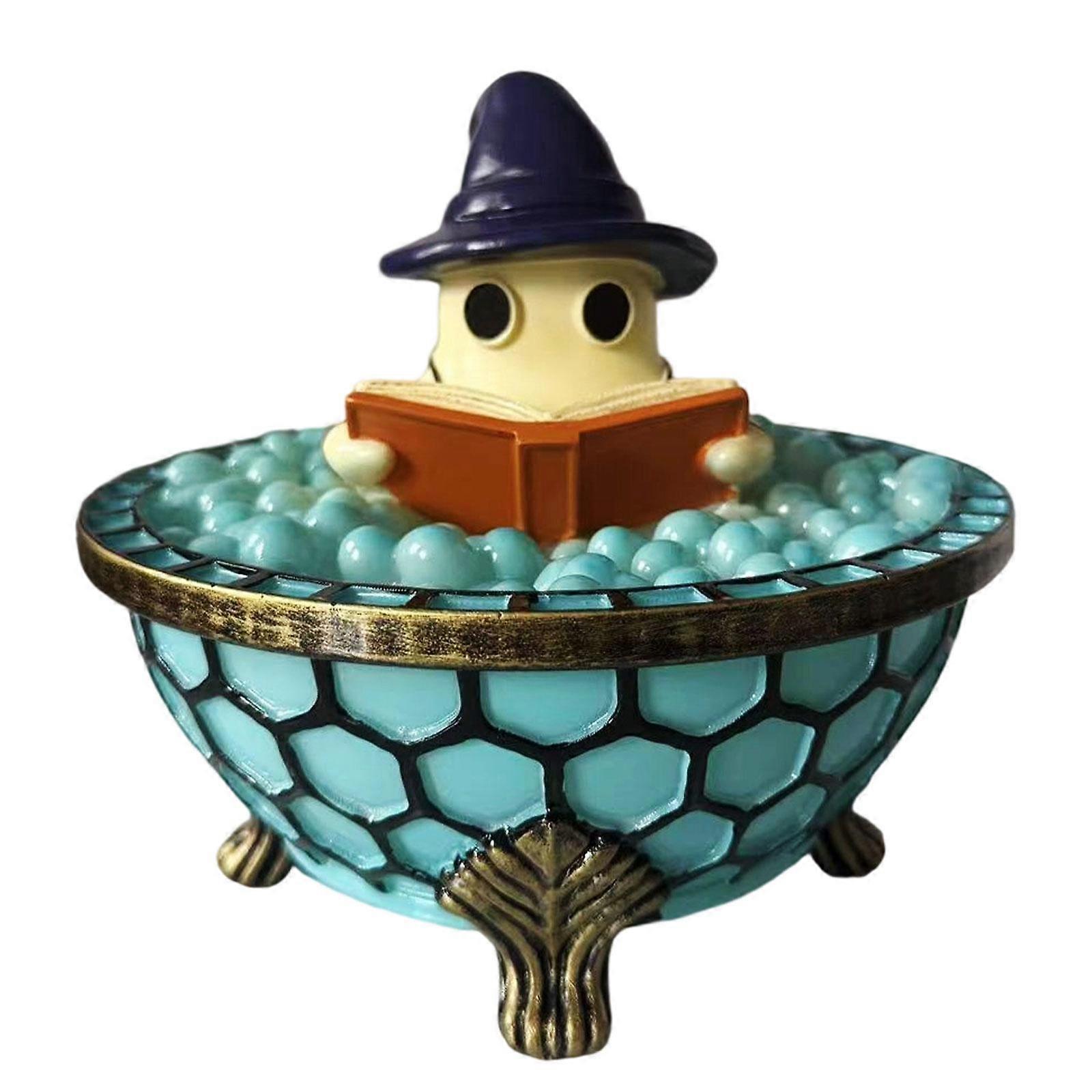 Halloween Ghost Bubble Bath Lamp Cute Bedside Lamp for Study Kitchen Bedroom