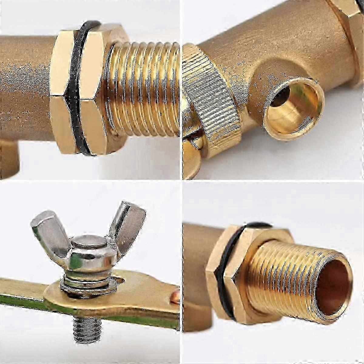 2025 Self-Filling Float Valve with 1/2 Inch Connection for Water Tanks and Fountains