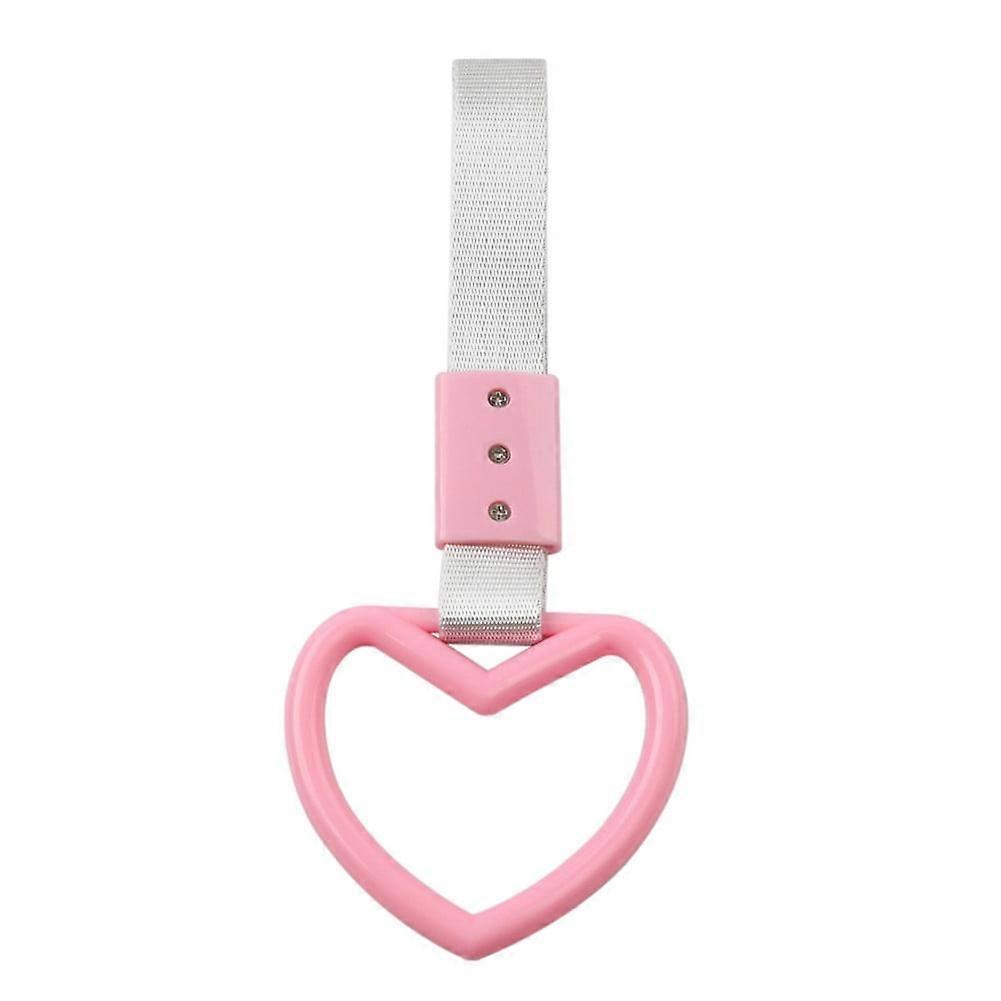Heart Shaped Car Electrostatic Strap Decorative Hanging Ring Rear Bumper Ring