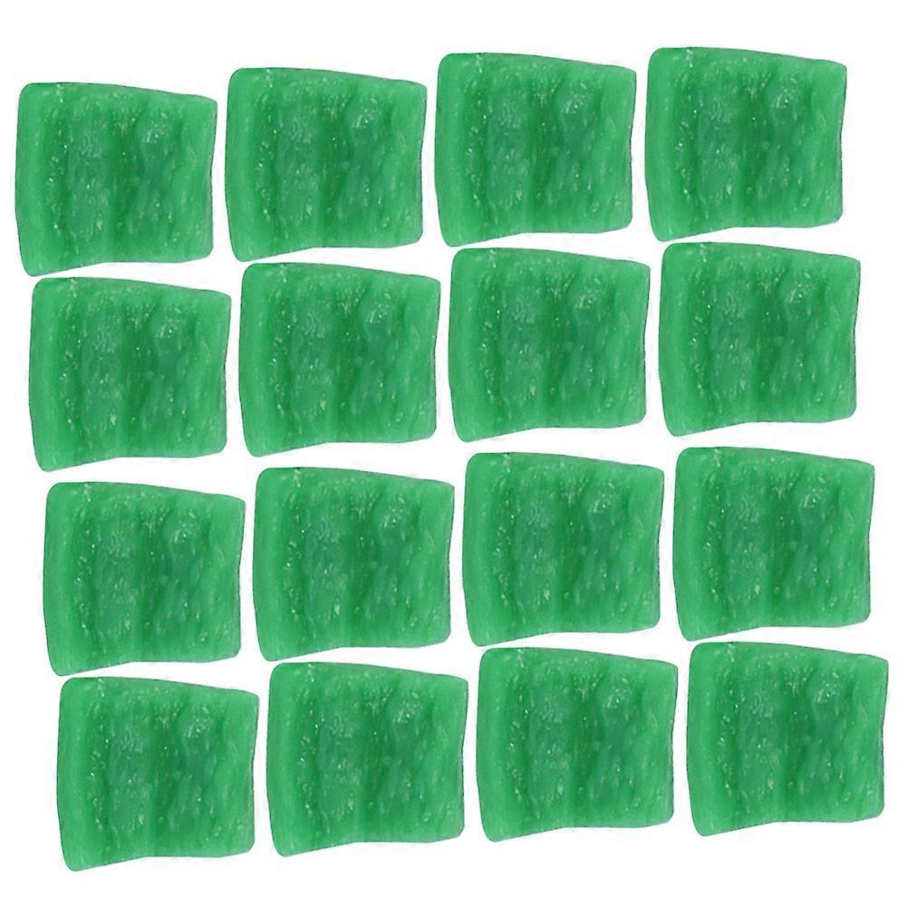 Artificial Peppers Simulated Pepper Slices for Decor 125Pcs Set