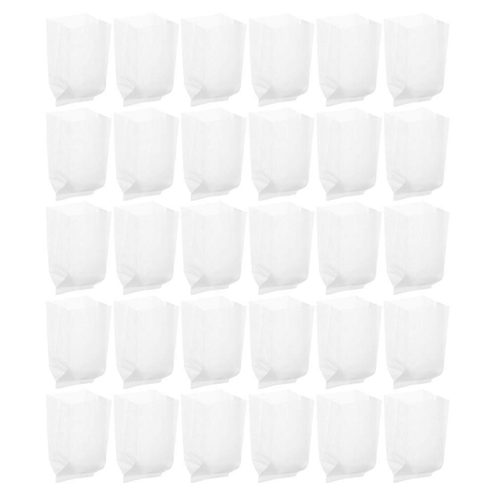 White Plants Growing Bags Non-Woven Nursery Bags for Storage 300Pcs