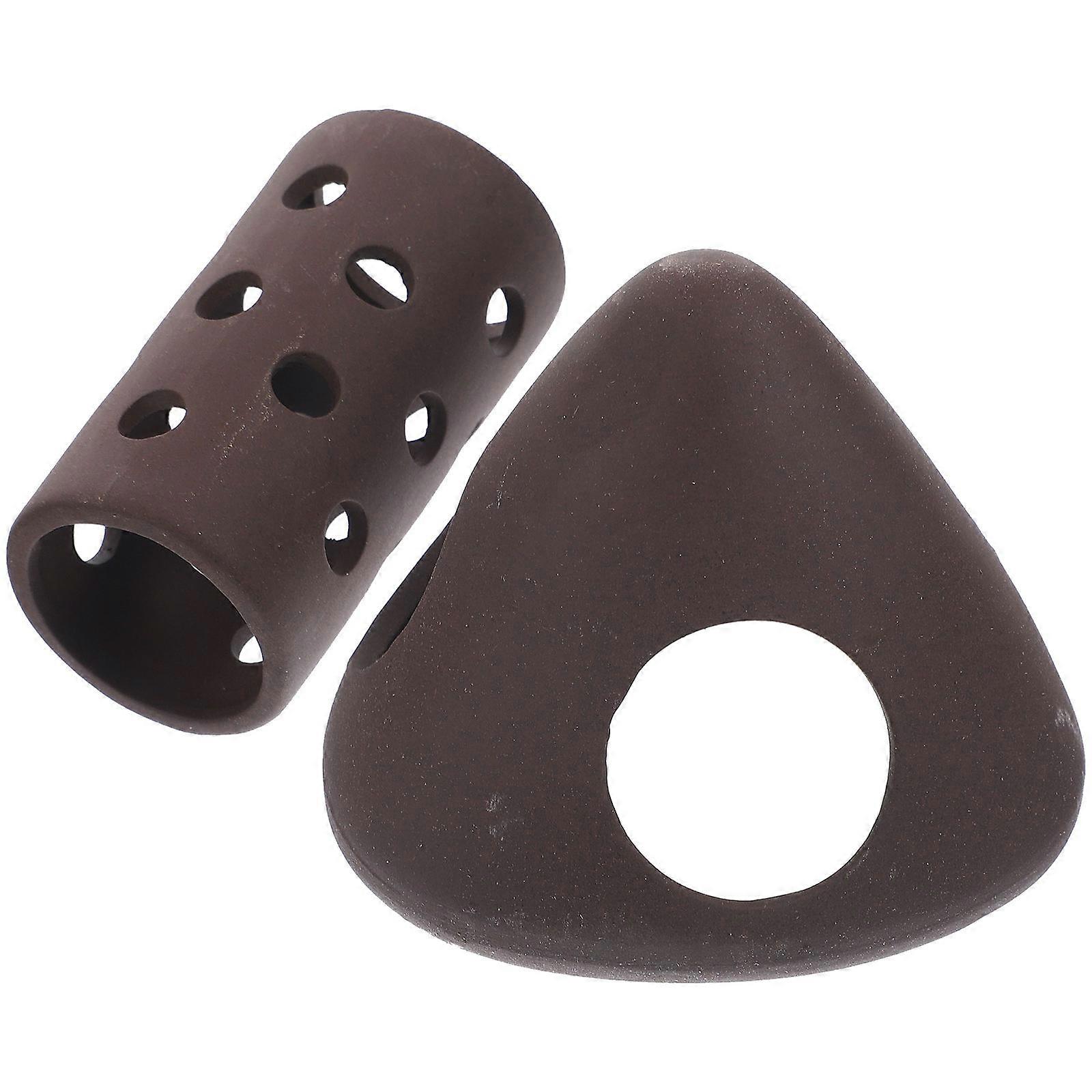 Ceramic Fish Tank Ornament for 4Pcs Aquarium Fish Breeding Hideouts